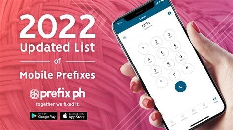 List of Mobile Network Prefixes in the Philippines 2022.